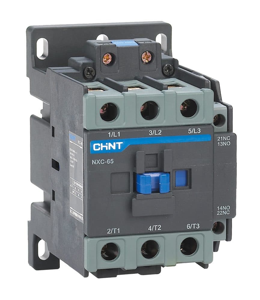 Contactor trifásico para control de motores